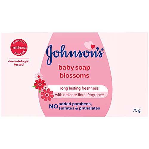 Johnson's Blossoms Baby Soap 75g